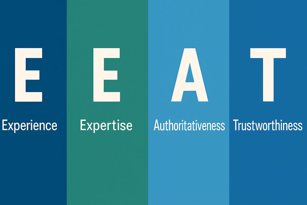 For AI visibility, invest in e-e-a-t: experience, expertise, authoritativeness, trustworthiness
